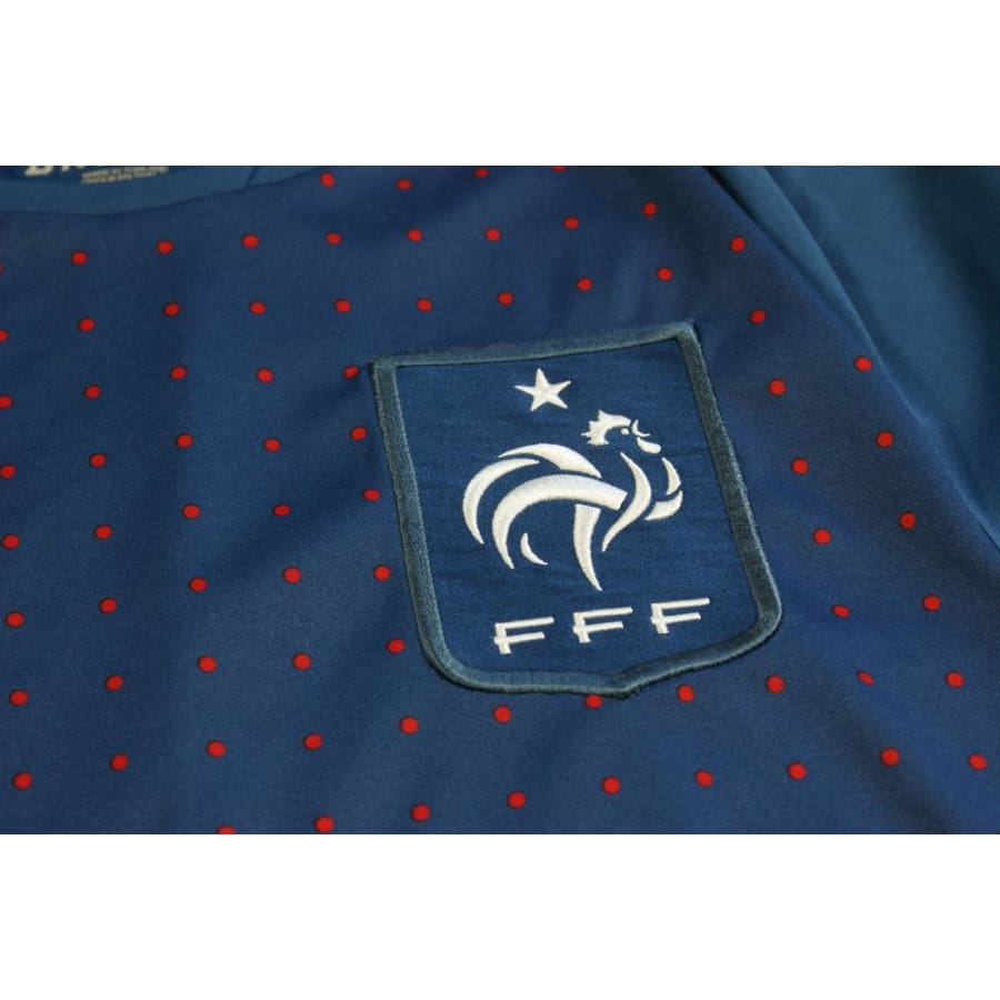 Maillot foot équipe de France entraînement années 2010 - Nike - Equipe de France