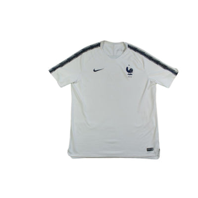 Maillot foot équipe de France entraînement années 2010 - Nike - Equipe de France