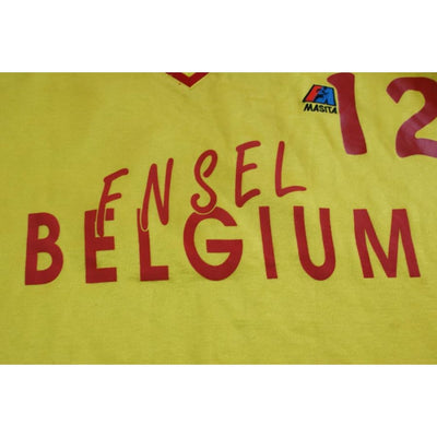 Maillot foot rétro Ensel Belgium N°12 années 2000 - Autre marque - Autres championnats