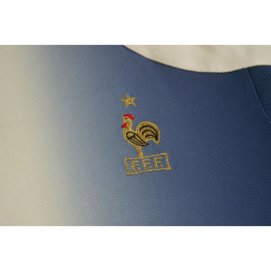 Maillot foot rétro équipe de France entraînement années 2000 - Adidas - Equipe de France