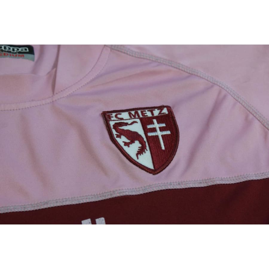 Maillot foot rétro FC Metz extérieur 2009-2010 - Kappa - FC Metz