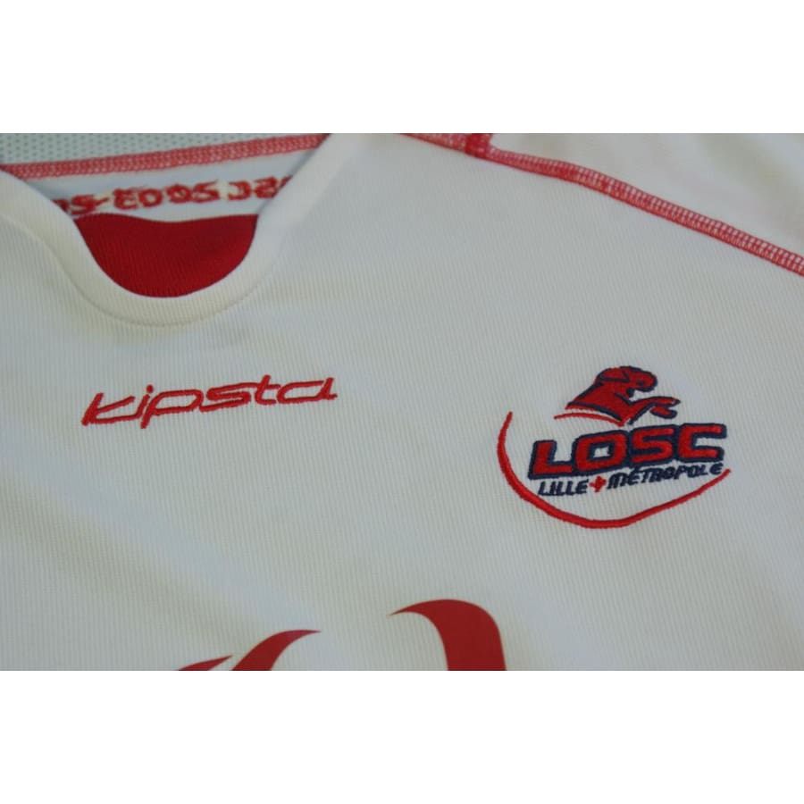 Maillot foot rétro Lille LOSC extérieur 2003-2004 - Kipsta - LOSC