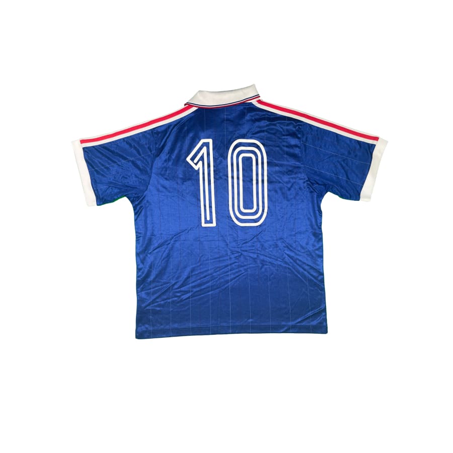 Maillot football Equipe de France domicile #10 saison 1979-1980 - Adidas - Equipe de France