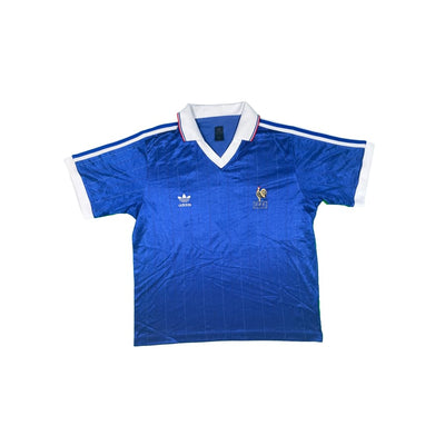 Maillot football Equipe de France domicile #10 saison 1979-1980 - Adidas - Equipe de France