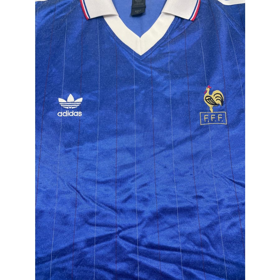 Maillot football Equipe de France domicile #10 saison 1979-1980 - Adidas - Equipe de France