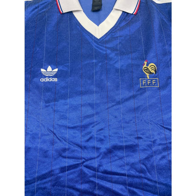 Maillot football Equipe de France domicile #10 saison 1979-1980 - Adidas - Equipe de France