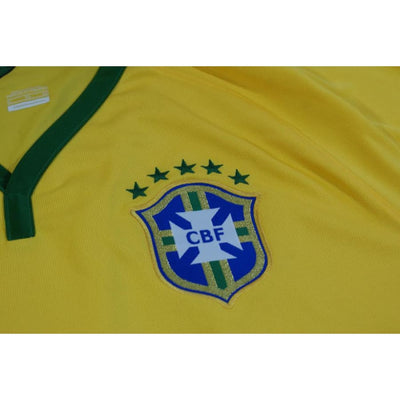 Maillot football rétro Brésil domicile 2014-2015 - Nike - Brésil