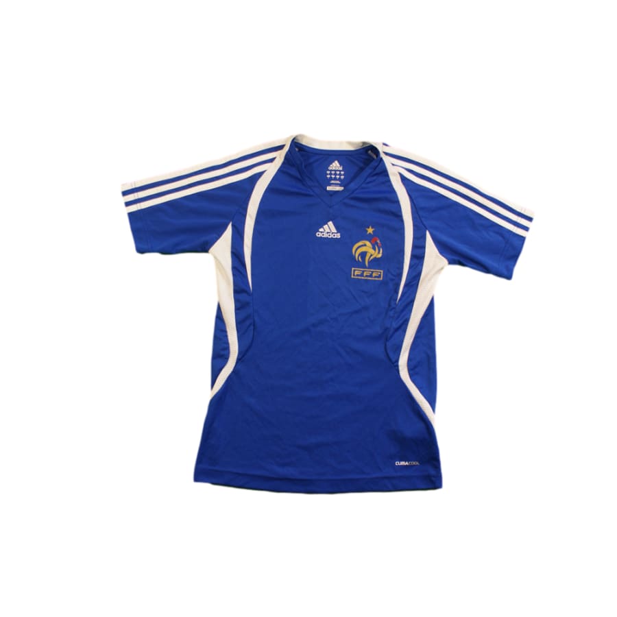 Maillot football rétro équipe de France supporter enfant 2008-2009 - Adidas - Equipe de France