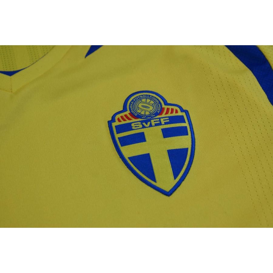 Maillot football rétro Suède domicile 2007-2008 - Umbro - Suède