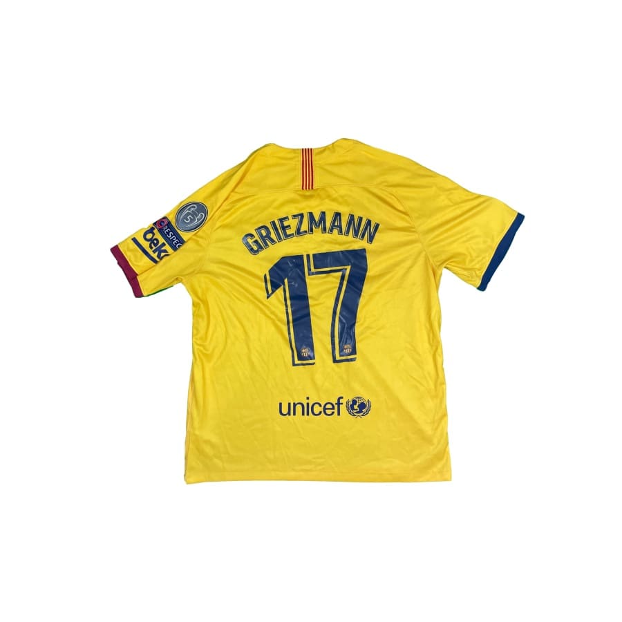Maillot football vintage #17 Griezmann FC Barcelone extérieur saison 2019-2020 - Nike - Barcelone