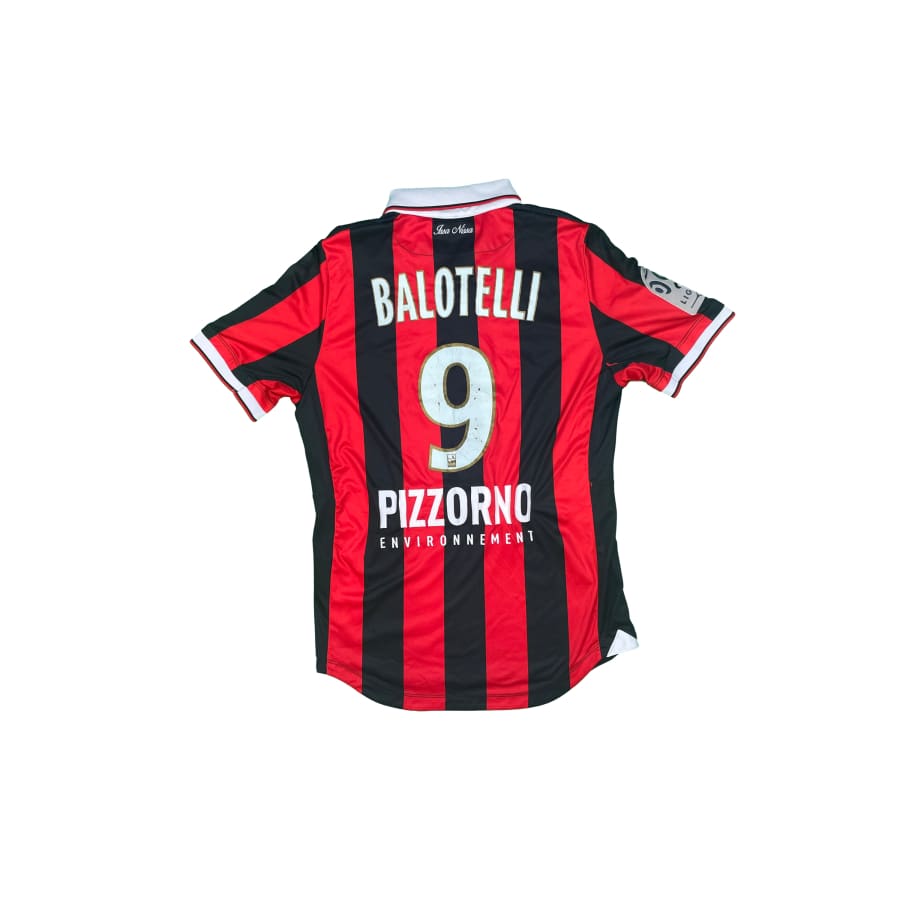 Maillot football vintage #9 Balotelli domicile OGC Nice saison - Macron - OGC Nice