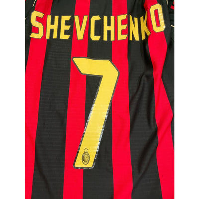 Maillot football vintage AC Milan domicile #7 Schevchenko saison - Adidas - Milan AC