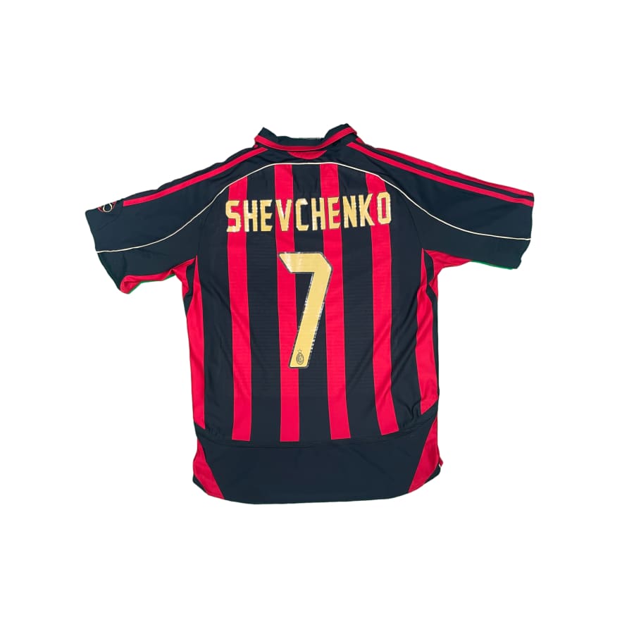Maillot football vintage AC Milan domicile #7 Schevchenko saison - Adidas - Milan AC