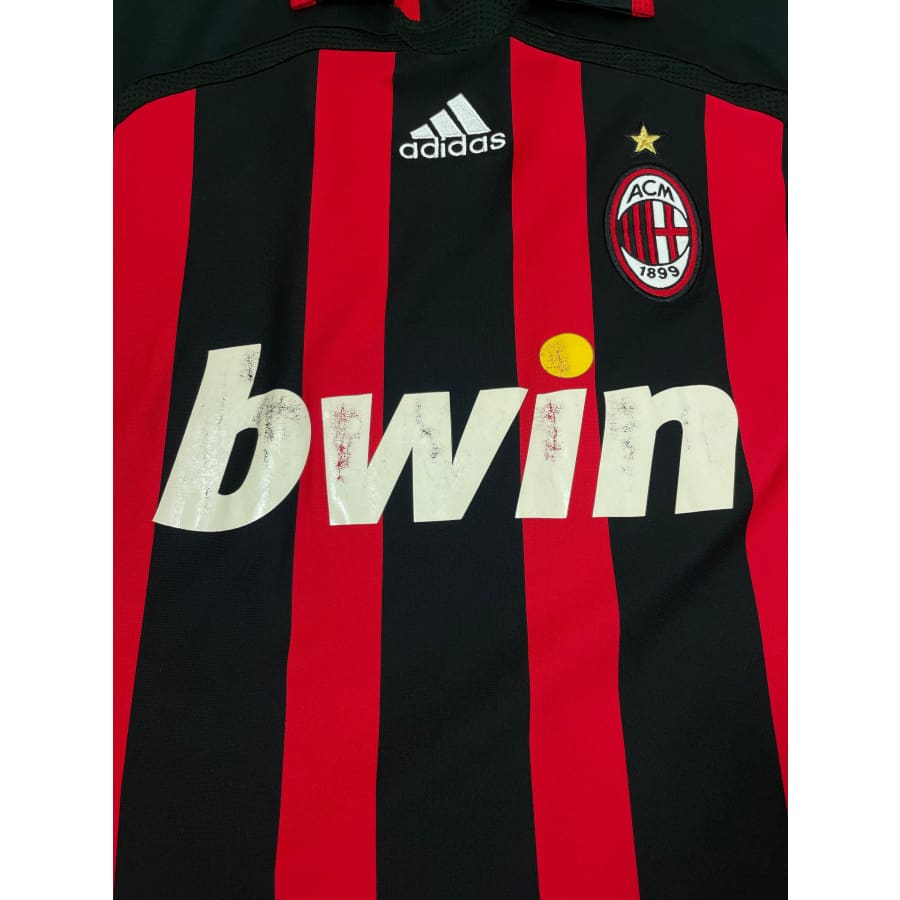Maillot football vintage AC Milan domicile #7 Schevchenko saison - Adidas - Milan AC