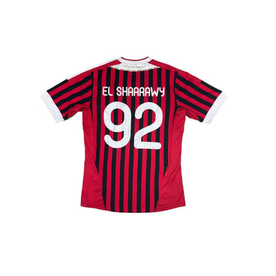 Maillot football vintage AC Milan domicile #92 El Shaarawy saison 2011-2012 - Adidas - Milan AC
