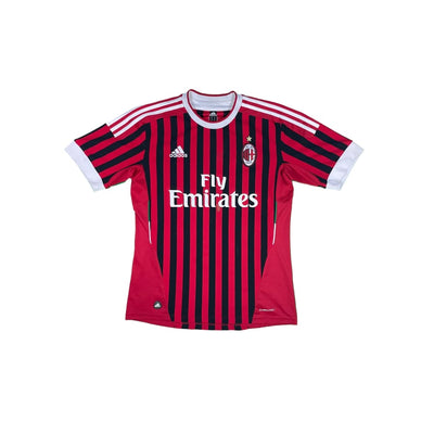 Maillot football vintage AC Milan domicile #92 El Shaarawy saison 2011-2012 - Adidas - Milan AC