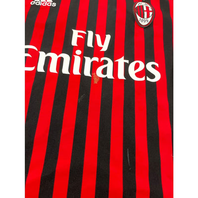Maillot football vintage AC Milan domicile #92 El Shaarawy saison 2011-2012 - Adidas - Milan AC