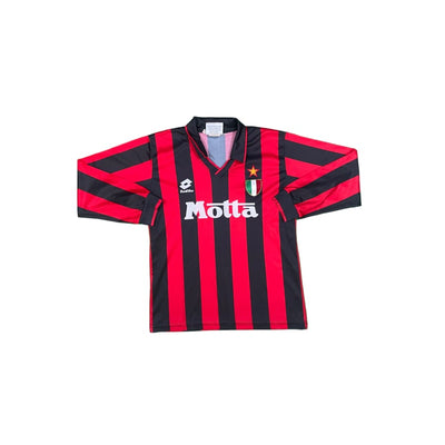 Maillot football vintage AC Milan domicile saison 1992-1993 - Lotto - Milan AC