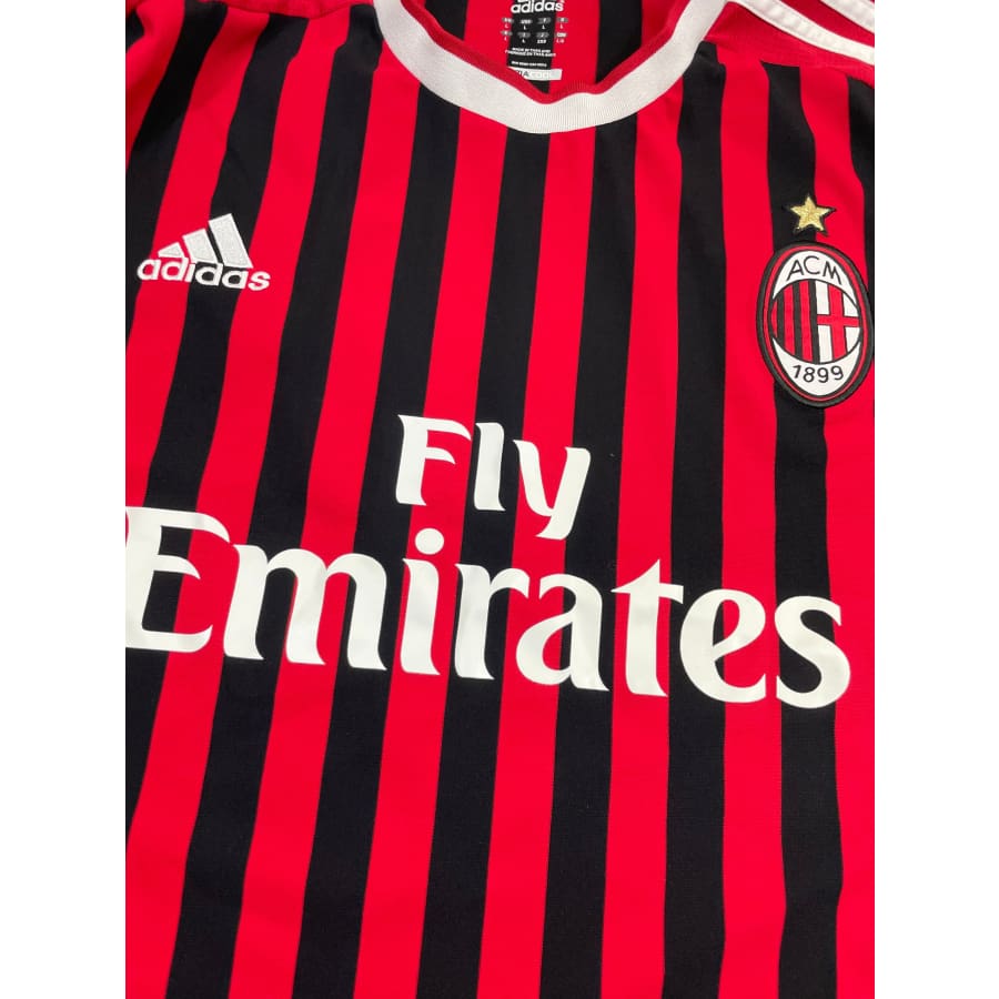 Maillot football vintage AC Milan domicile saison 2011-2012 - Adidas - Milan AC
