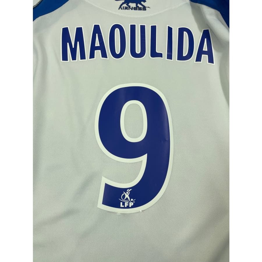Maillot football vintage AJ Auxerre #9 maoulida domicile saison 2007-2008 - Airness - AJ Auxerre
