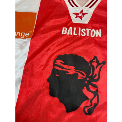 Maillot football vintage Ajaccio Baliston années 2000 - Baliston - AC Ajaccio