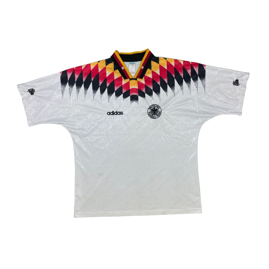 Maillot football vintage Allemagne domicile saison 1994-1995 - Adidas - Allemagne