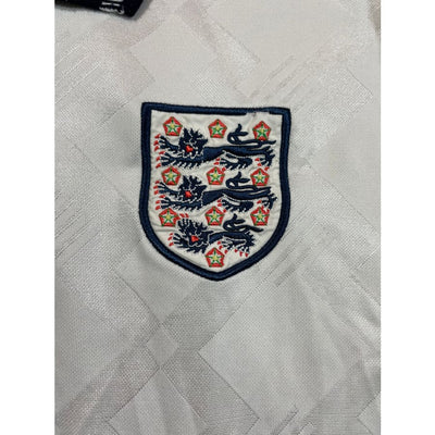 Maillot football vintage Angleterre #19 domicile saison 1990-1991 - Umbro - Angleterre