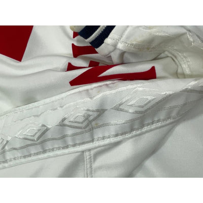 Maillot football vintage Angleterre #7 Beckham domicile saison - Umbro - Angleterre