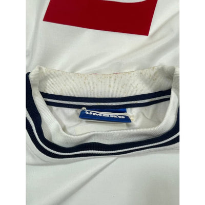 Maillot football vintage Angleterre #7 Beckham domicile saison - Umbro - Angleterre