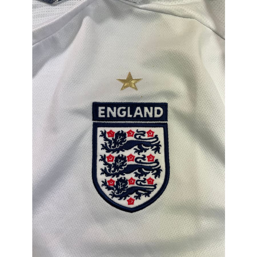 Maillot football vintage Angleterre domicile saison 2005-2006 - Umbro - Angleterre