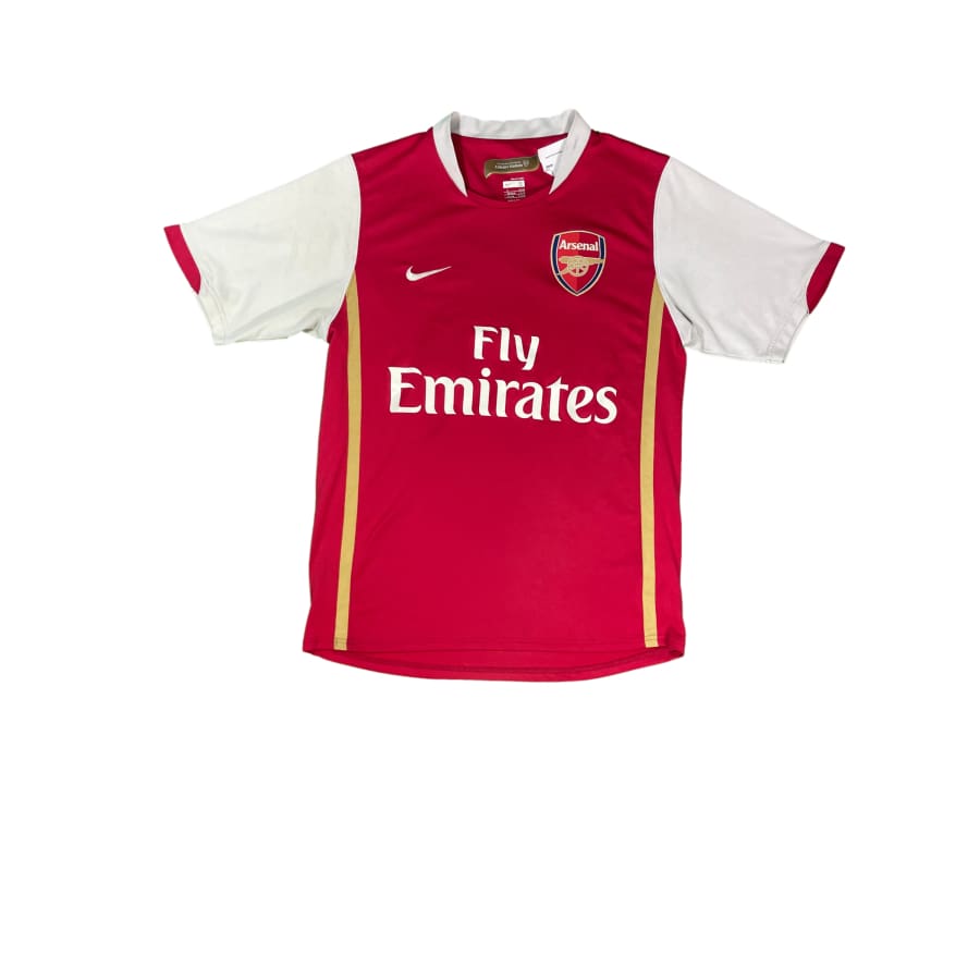 Maillot football vintage Arsenal domicile #4 Fabregas saison 2006-2007 - Nike - Arsenal