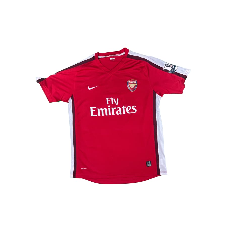 Maillot football vintage Arsenal domicile #4 Fabregas saison 2008-2009 - Nike - Arsenal
