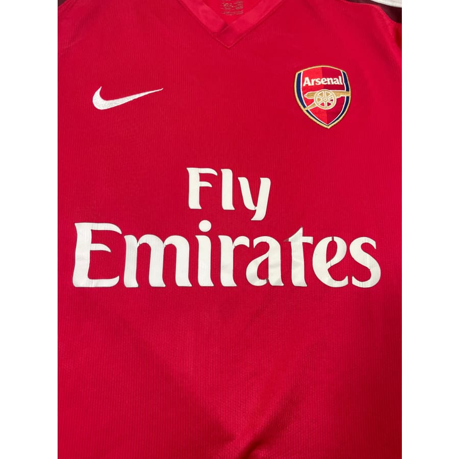 Maillot football vintage Arsenal domicile saison 2008-2009 - Nike - Arsenal