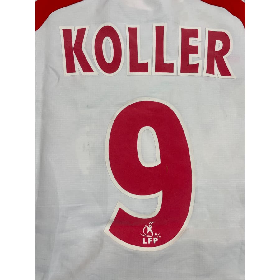 Maillot football vintage AS Monaco #9 Koller extérieur saison 2006 - 2007 - Puma