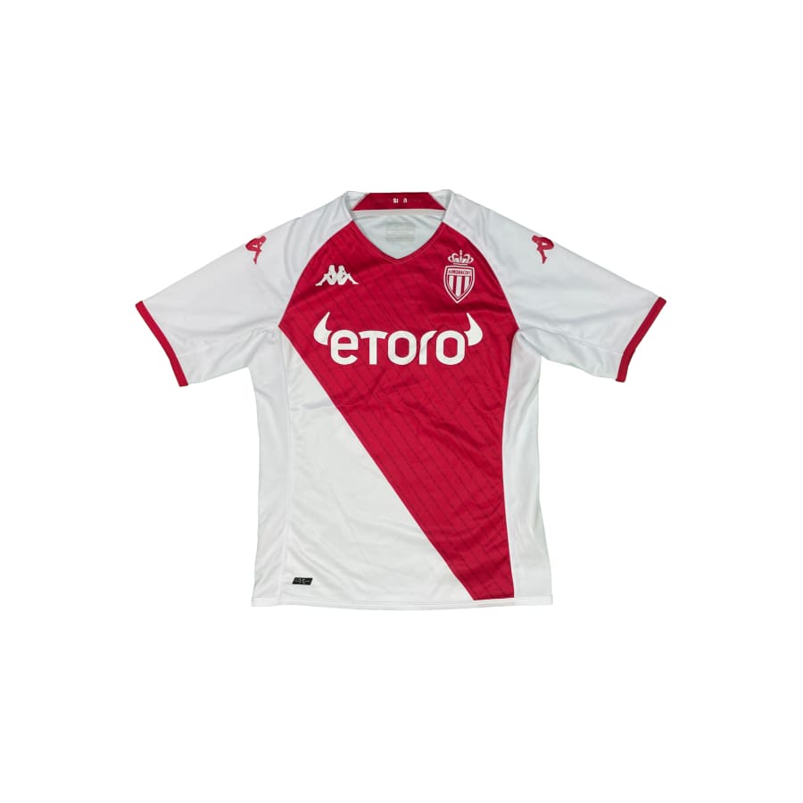 Maillot football vintage AS Monaco domicile #10 Ben Yedder saison - Kappa - AS Monaco