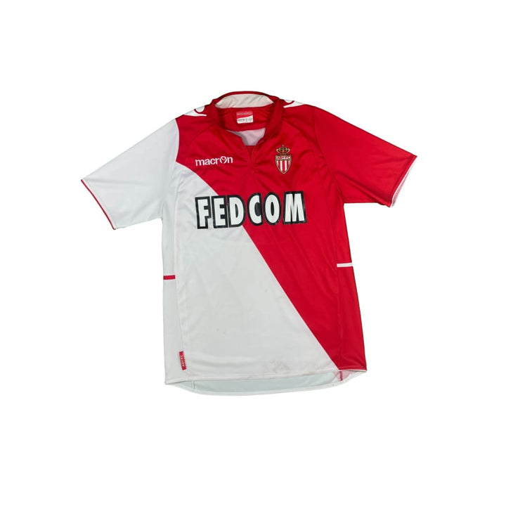 Maillot Domicile AS Monaco 2013/2014 – Macron – Taille S Adulte – Occasion
