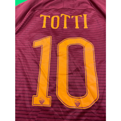 Maillot football vintage AS Rome #10 Totti domicile saison 2016-2017 - Nike - AS Rome