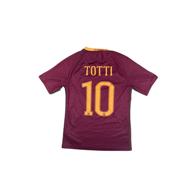 Maillot football vintage AS Rome #10 Totti domicile saison 2016-2017 - Nike - AS Rome
