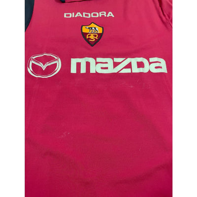 Maillot football vintage AS Rome domicile #10 Totti saison - Diadora - AS Rome