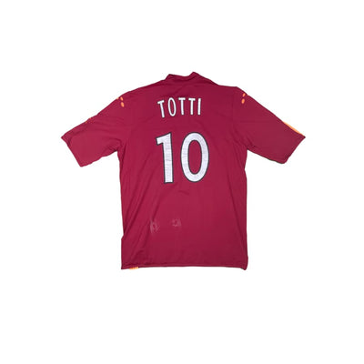 Maillot football vintage AS Rome domicile #10 Totti saison - Diadora - AS Rome