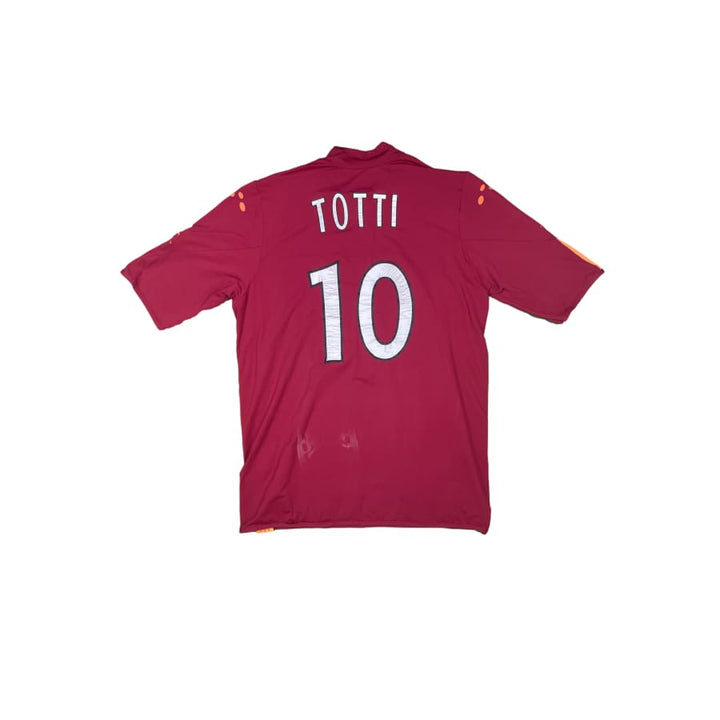 Maillot football vintage AS Rome #10 Totti domicile saison 2016-2017 Maillot football vintage AS Rome #10 Totti domicile saison 2016-2017