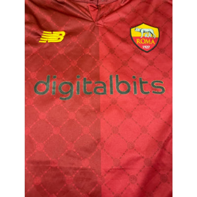 Maillot football vintage AS Rome domicile #21 Dybala saison - New Balance - AS Rome