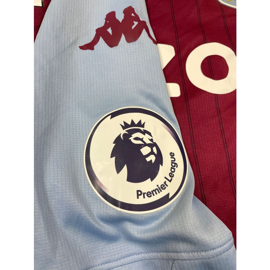 Maillot football vintage Aston Villa #10 Grealish saison 2020-2021 - Kappa - Aston Villa FC