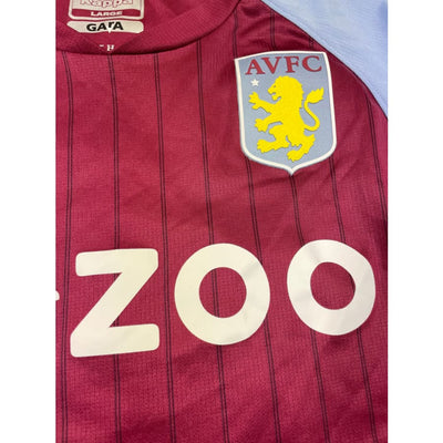 Maillot football vintage Aston Villa #10 Grealish saison 2020-2021 - Kappa - Aston Villa FC