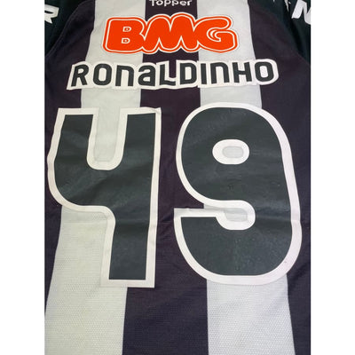 Maillot football vintage Atlético Mineiro domicile #49 Ronaldinho - Topper - Atlético mineiro