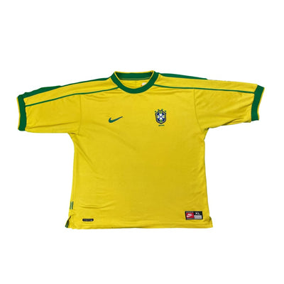 Maillot football vintage Brésil domicile saison - Nike
