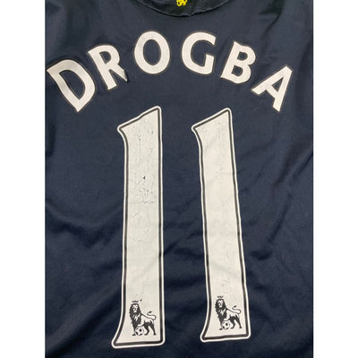 Maillot football vintage Chelsea FC #11 Drogba extérieur saison 2009-2010 - Adidas - Chelsea FC