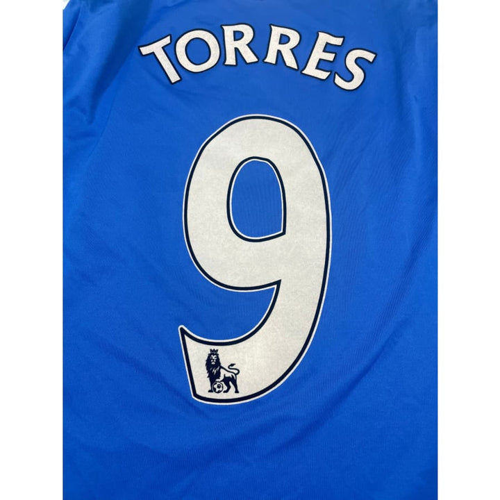 Maillot Chelsea FC Vintage 2011-2012 #9 Torres - Taille L - Occasion état Moyen