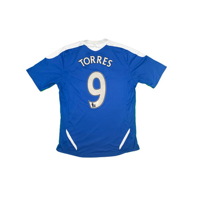 Maillot football vintage Chelsea FC #9 Torres domicile saison - Adidas - Chelsea FC