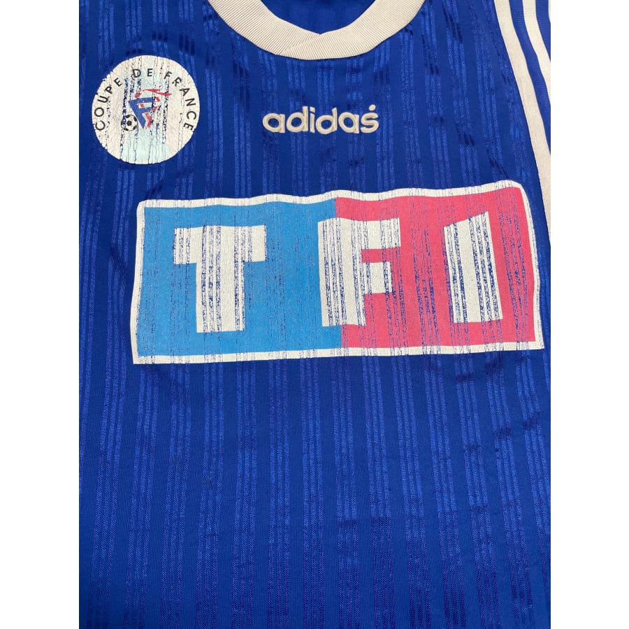 Maillot football vintage Coupe de France #10 adidas ’TF1’ - Adidas - Coupe de France